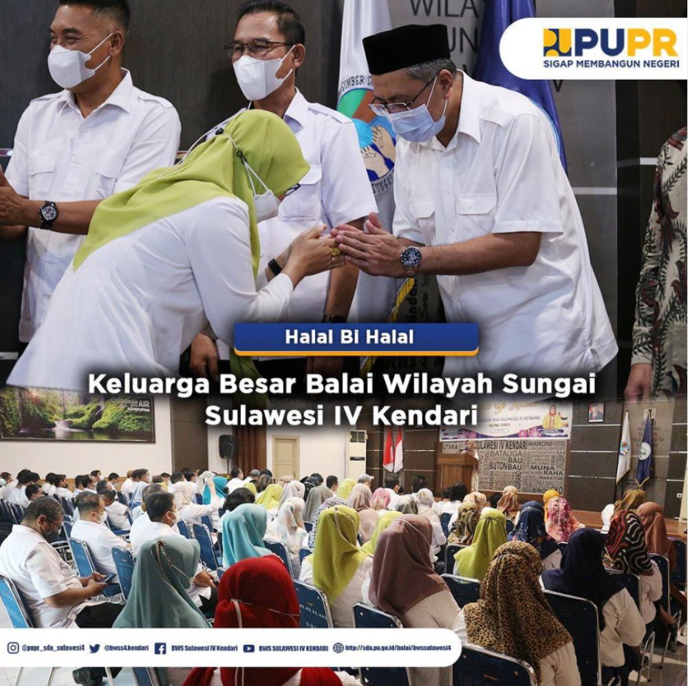 Halal Bihalal BWS Sulawesi IV Kendari